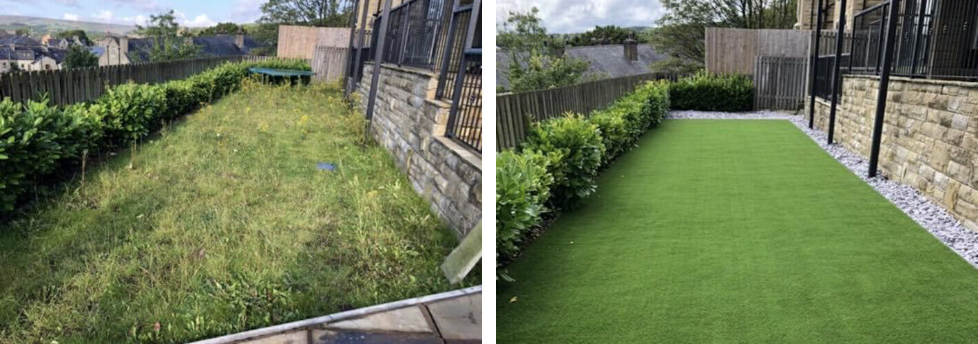 replace your garden with artificial grass
